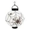 Family LED-es pókháló lampion 20 cm, 2 x AAA