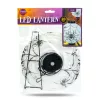 Family LED-es pókháló lampion 20 cm, 2 x AAA