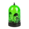 Family Halloween LED dekor, zöld, 8 x 12,5 cm, 3 x AAA