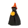 Halloween dekoráció szellem, macska, tökfej 21 cm