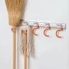 Handy univerzális fali takarítóeszköz- és szerszámtartó akasztókkal, 5 részes