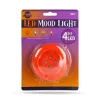 Family Halloween LED hangulatvilágítás narancs, 4 színű LED, 2 x AAA, 77 x 35 mm
