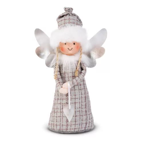 Family angyalka dekorációs baba, 30 cm, 4 féle