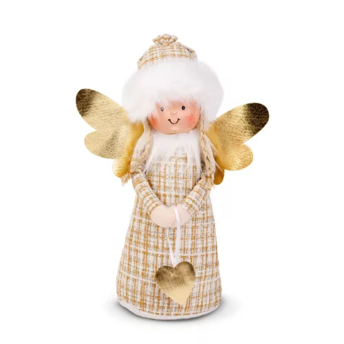 Family angyalka dekorációs baba, 30 cm, 4 féle