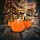 Family halloween tök dekoráció 13 x 13 x 14 cm, 3 db/csomag