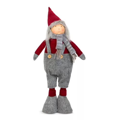 Family karácsonyi textil manó figura 60 cm