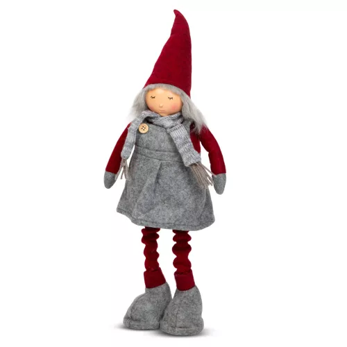 Family karácsonyi textil manó figura 60 cm