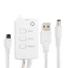 Smart csillag fényfüzér zene móddal, USB, Bluetooth, 25 RGB LED, 5 m