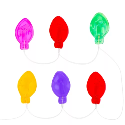 Family karácsonyi LED-es ablakmatrica fényfüzér 6 LED, 2 x AA