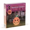 Family felfújható RGB LED-es halloween tök, 40 cm
