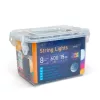 Phenom fényfüzér függöny 15 m 600 LED átlátszó kábellel