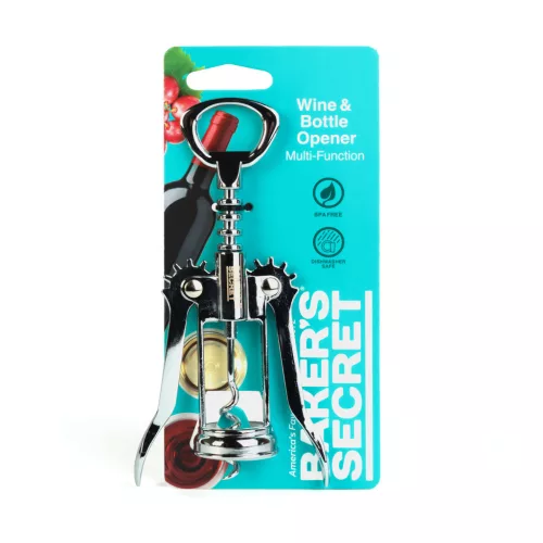 Baker's Secret fém dugóhúzó 16,5 cm