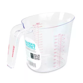   Baker's Secret átlátszó műanyag mérőpohár 1000 ml