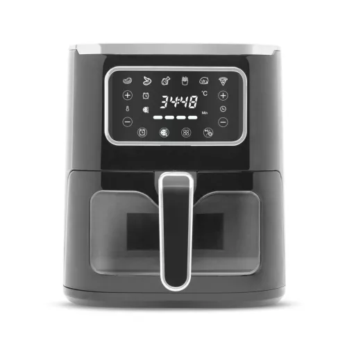 Bewello olaj nélküli fritőz, érintőgombos, 1450W, 5 L, 220-240 V