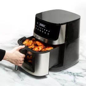   Bewello olaj nélküli XXL fritőz, alul-felül fűtőszálas, 230V, 7,5L