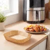 Bewello air fryer sütőpapír, téglalap, 14 x 22 cm, 50 db/csomag