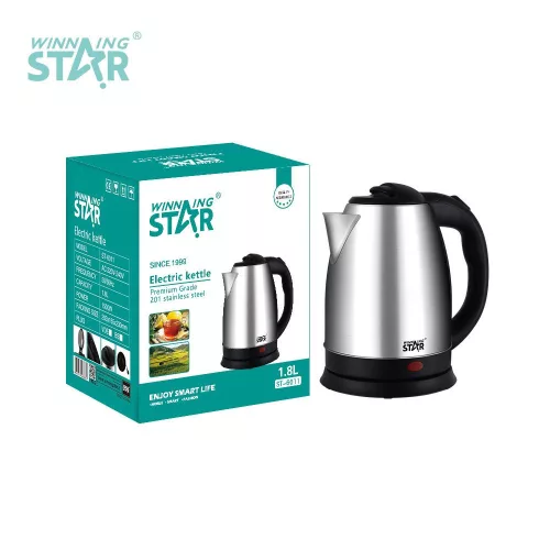 WinningStar rozsdamentes elektromos vízforraló 1500 W 1.8 L