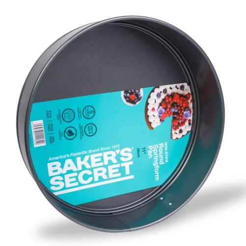 Baker's Secret Essential Line csatos sütőforma rozsdamentes acél csattal 28 cm