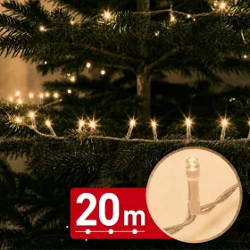   Phenom 20 m fényfüzér 400 LED-del, melegfehér, átlátszó kábellel