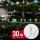 Phenom színes 600 LED fényfüzér, 30 m, 220-240V, 6W, átlátszó kábellel