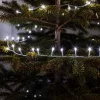 Phenom 50 m-es hidegfehér fényfüzér 1000 LED-del, átlátszó kábellel