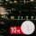 Phenom fényfüzér 10 m 400 melegfehér és 100 hidegfehér LED, fehér kábellel