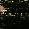 Phenom fényfüzér 10 m 400 melegfehér és 100 hidegfehér LED, fehér kábellel