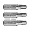 FORTUM behajtóhegy TORX, 3 db, S2 acél; T 30×25mm, bliszteren