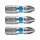 FORTUM behajtóhegy PZ, 3 db, S2 acél; PZ 3×25mm, bliszteren