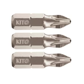   FORTUM behajtóhegy PZ, 3 db, S2 acél; PZ 2×25mm, ACR, bliszteren