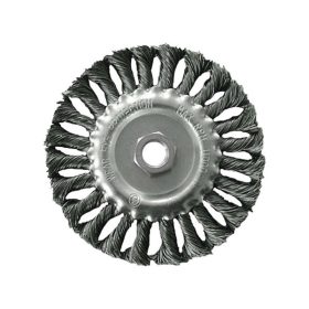   EXTOL CRAFT drótcsiszoló körkefe sodort, M14×2 sarokcsiszolóra; 100mm, ford.: 11000/perc