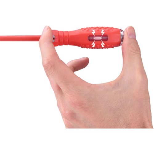 EXTOL PREMIUM fáziskereső, 80-250V, 160mm, lapos hegyű, CE