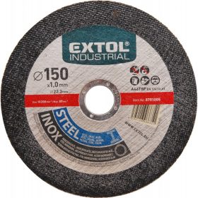   EXTOL INDUSTRIAL vágókorong ipari, acélra/inoxra; 230×1,9×22,2mm