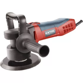   EXTOL PRMIUM sarok-polírozógép 150mm, 600W; szabályozható fordulatszám: 1500-6800 ford/perc, lágy indítású, papír doboz