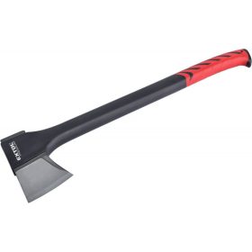   EXTOL PREMIUM hasító fejsze, ékes, nylon nyél 950 g, 450 mm hosszú hajlított nyél, TPR gumis markolat
