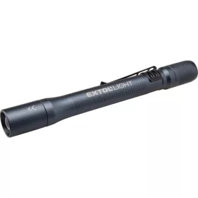   EXTOL LIGHT LED lámpa, CREE XPE, 100Lm, 3 funkció; (teljes/harmad fényerő+ villogás), ALU ház, elem nélkül, IP54