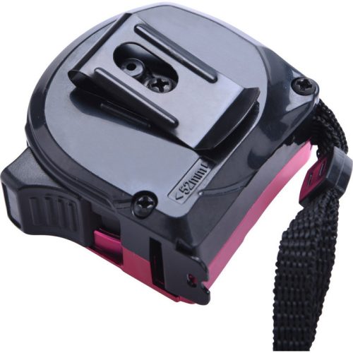 EXTOL LADY mérőszalag, gumírozott, 1 stoppos; rózsaszín, 3m×16mm, Extol Lady