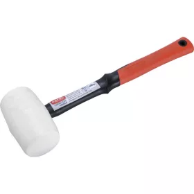   EXTOL PREMIUM gumikalapács üvegszálas nyéllel, fehér gumi ; 70 mm, 0,68 kg