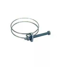   dupla drótbilincs 040mm, állítható, 1,5'-os spirál merevítésű szívócsőhöz