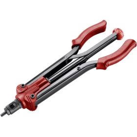   FORTUM szegecsanyahúzó fogó, kétkaros;M3,M4,M5,M6, M8,M10,M12, POP-NUT szegecsanyákhoz, hosszított kar: 390mm, CrVMo fej FORTUM