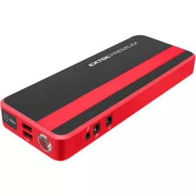   EXTOL PREMIUM autós indító, benzin- és dízelmotorokhoz., beépített 18000 mAh Li-polimer akkuval + power bank 5V és 19V, bikázó