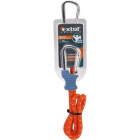   EXTOL PREMIUM gumipók 1 db, 120 cm × 10mm, mindkét végén karabínerrel, extra erős gumi