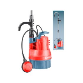   EXTOL PRMIUM esővíz (hordóürítő) szivattyú tiszta vízhez, úszókapcsolóval, 350W, szállító teljesítmény: 5m3/h, max. száll. 11 m