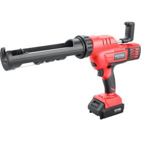   EXTOL PRMIUM akkus kinyomópisztoly gép, Share20V, 20V, Li-ion, 1db akku, 1db töltő, 2000 mAh, 300 ml