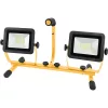 EXTOL LIGHT hordozható LED lámpa, 2×30 W, reflektor; 2×2700 Lm, teleszkópos állvánnyal, 230V/50Hz