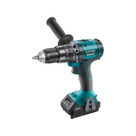   EXTOL INDUSTRIAL akkus ütvefúró és csavarozó, Share20V, 20V, Li-ion; 1db akku, 1db töltő, 2000 mAh, 80Nm