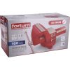 FORTUM satu forgatható;100 mm, 8 kg, max.befogás: 110 mm, max. összeszorító erő: 13 kN, pofák keménysége: HRC 50-54