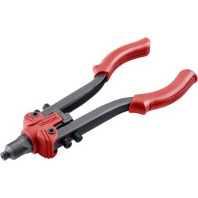   FORTUM szegecsanya-, szegecscsavar- és popszegecs húzó fogó, 3az1ben, kétkaros; 325mm, CrVMo fej, FORTUM