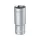 FORTUM hosszított dugófej 1/2", 24mm, 61CrV5, mattkróm, 77mm