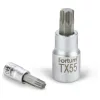 FORTUM 1/2" Torx bitdugófej TX50, 55mm, mattkróm